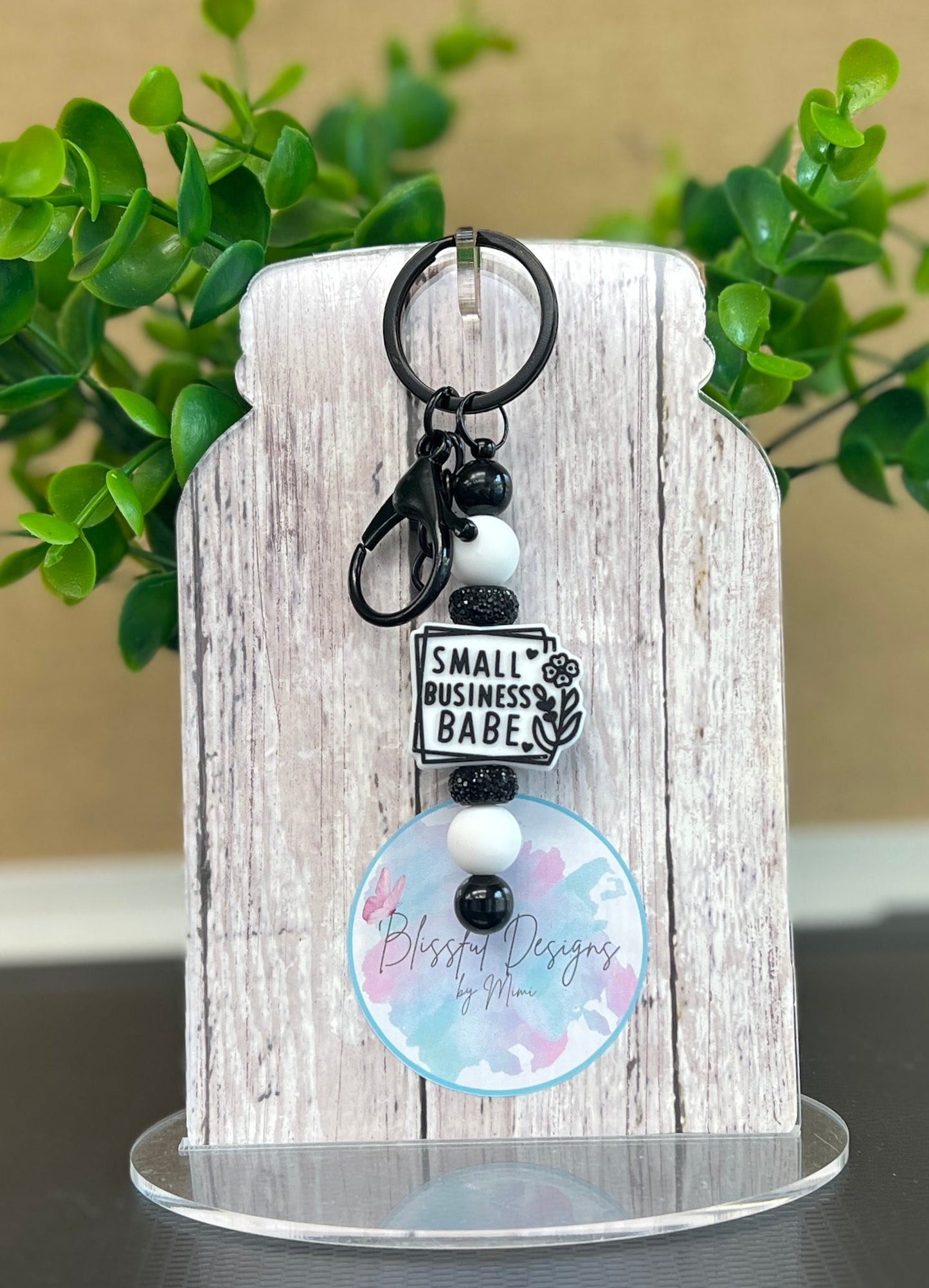 Keychain Bar - Small Business Babe Keychain