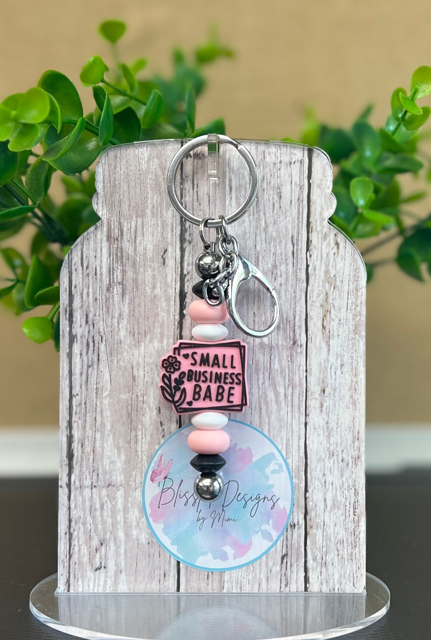 Keychain Bar - Small Business Babe Keychain