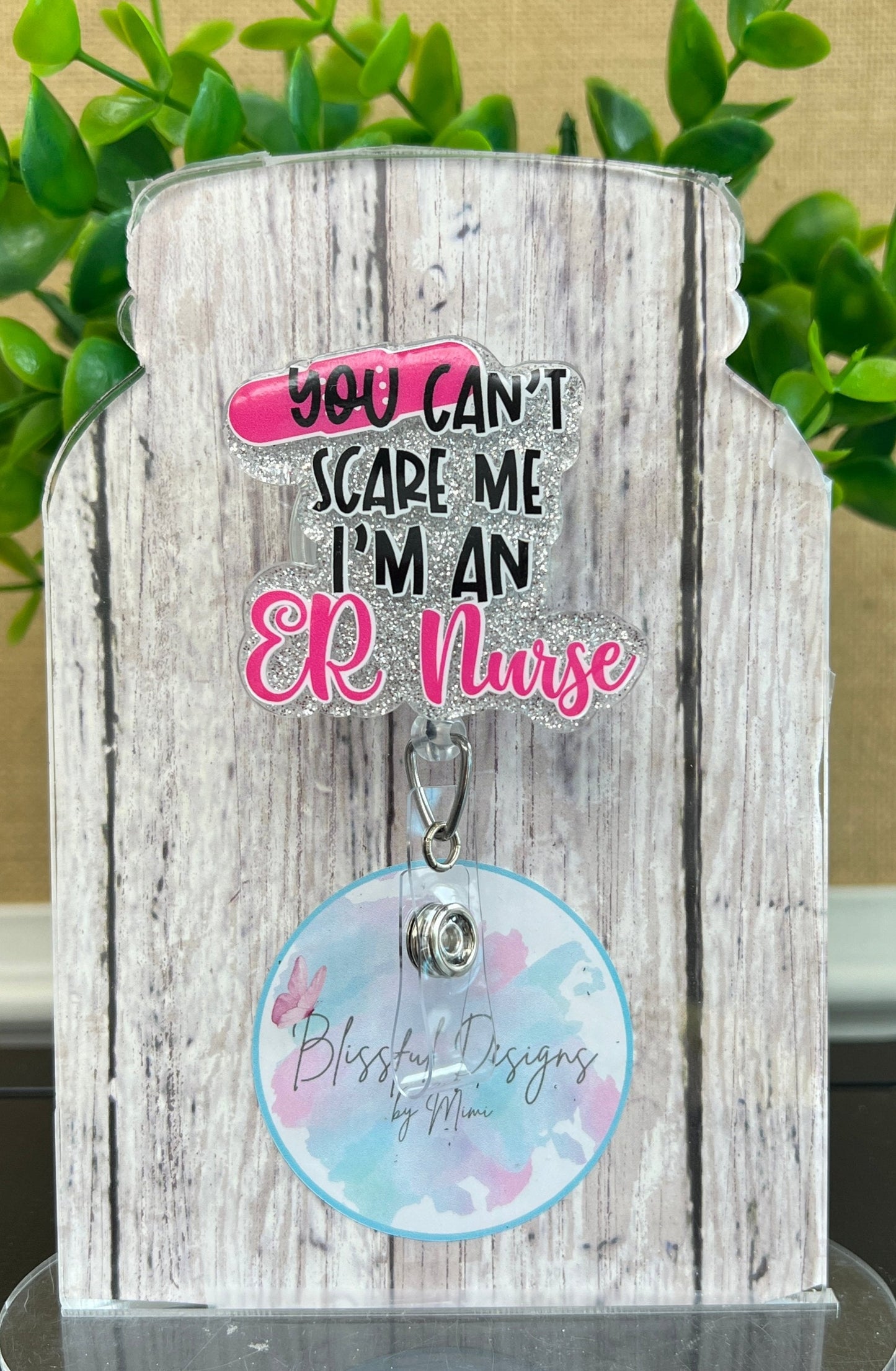 Badge Reel - You Can't Scared Me I'm an ER Nurse