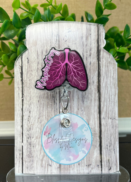 Badge Reel - Respiratory