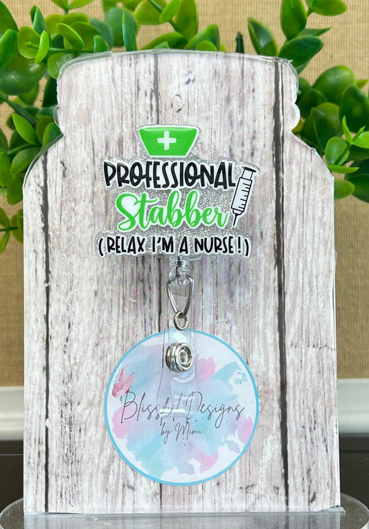 Badge Reel - Professional Stabber